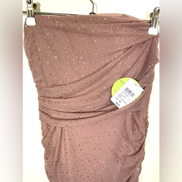 Desi Heatstone Corset Mini Party Dress - Picture 2 of 8